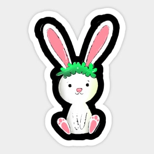 Cute Easter Bunny Sticker